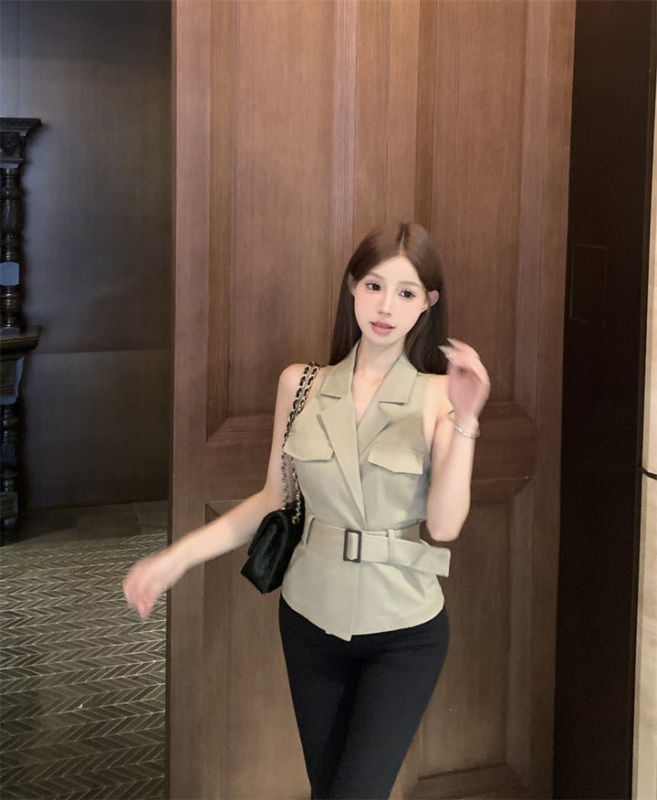 【tops】ノースリーブトップス　M24697