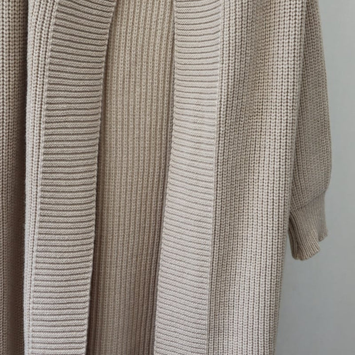 【outer】ロング丈ニットカーデ　M27043
