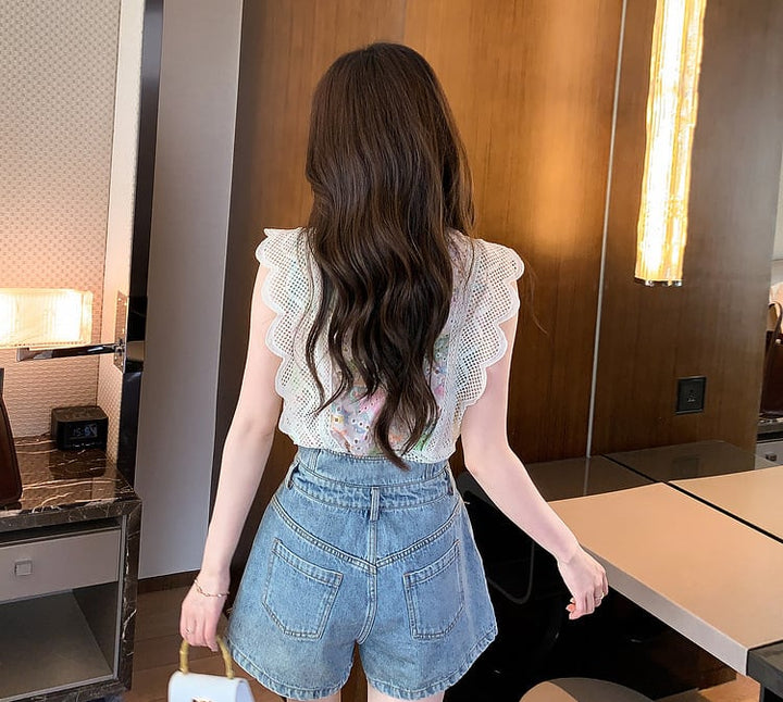 【tops】ノースリーブトップス　M23951