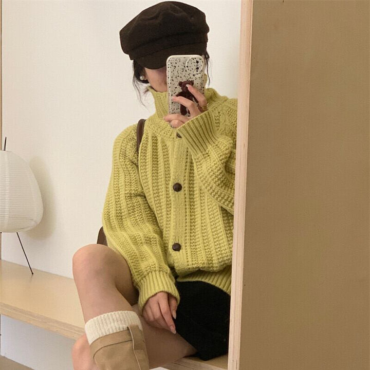 【outer】ニットカーデ　M27151