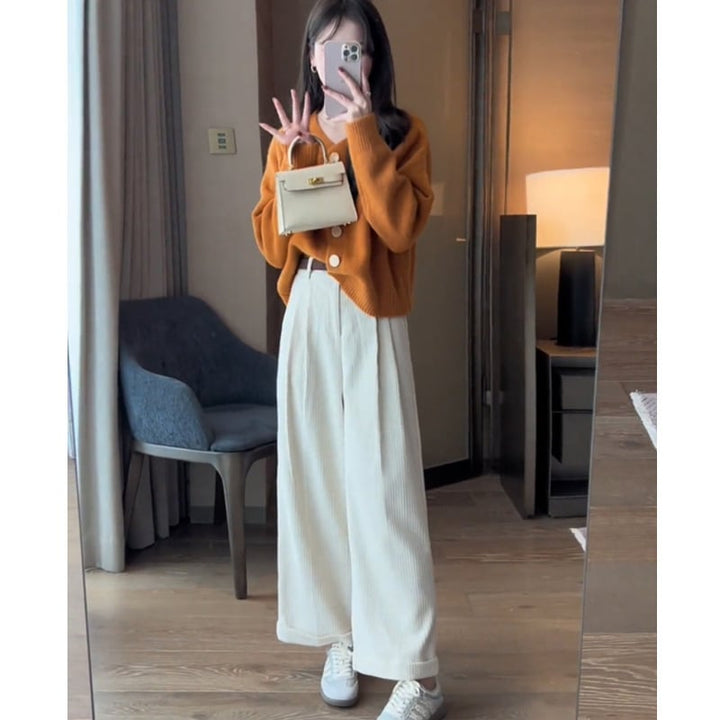【outer】ニットカーデ　M25678