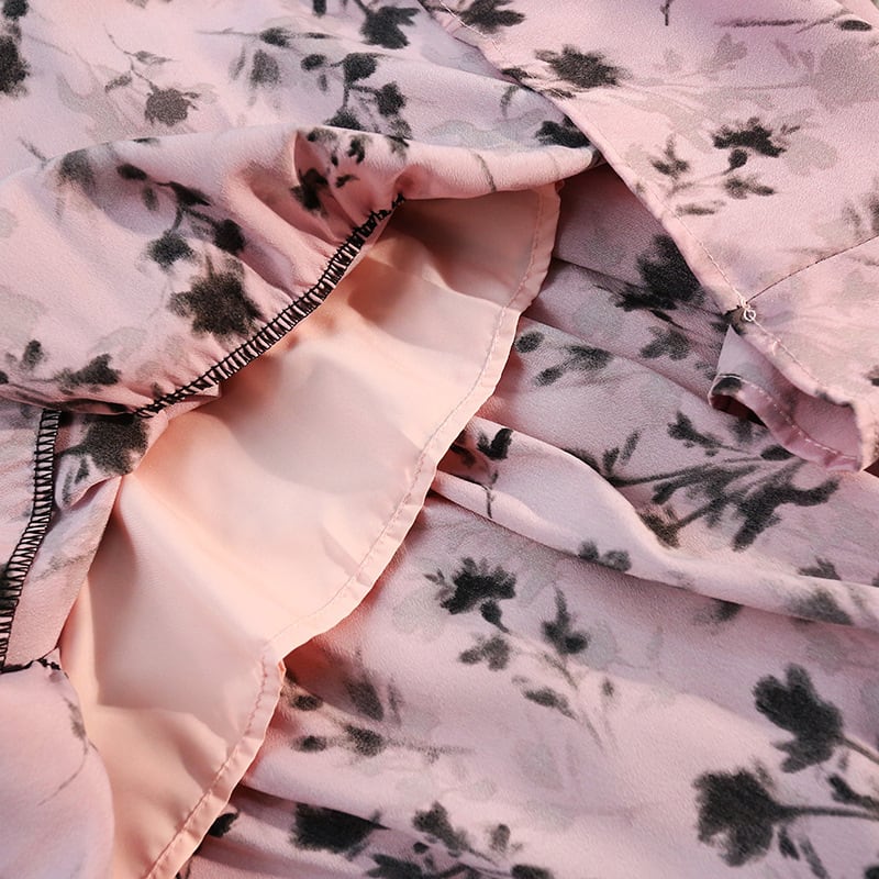 【bottoms】プリントスカート　M23941