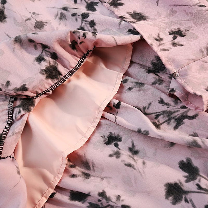 【bottoms】プリントスカート　M23941