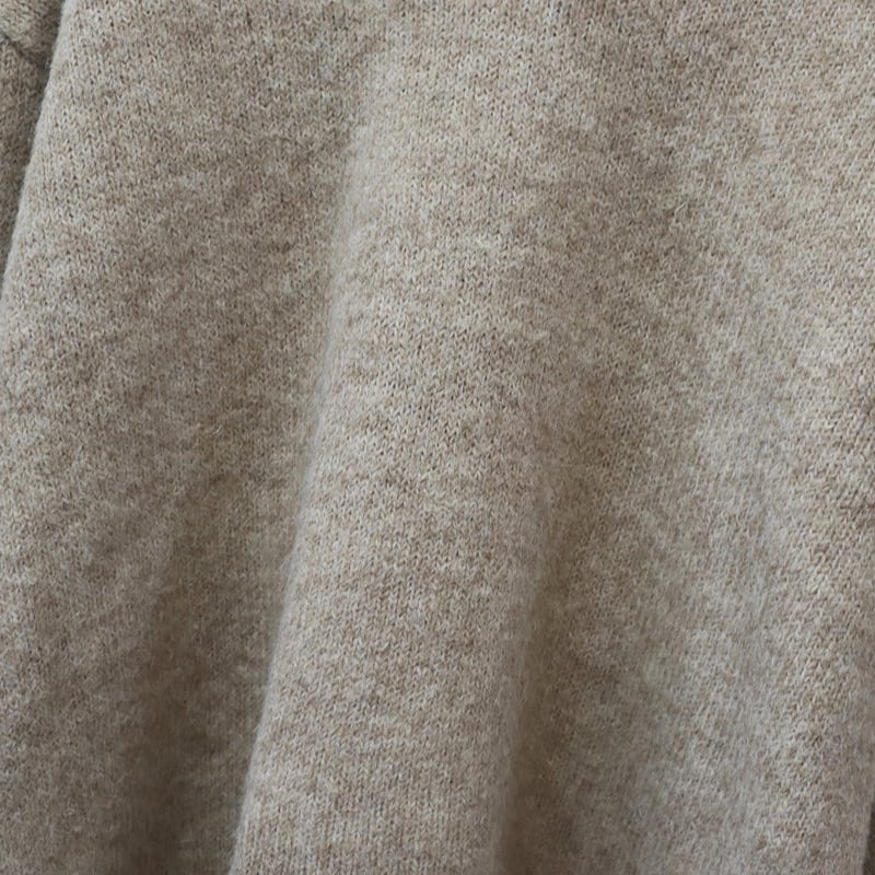 【tops】フード付きニットセーター　M26598