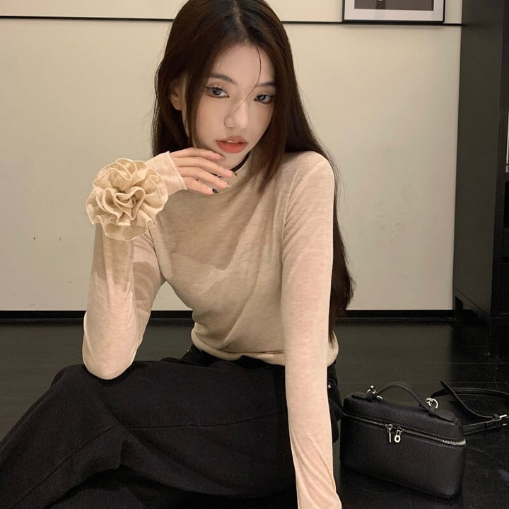 【tops】立体フラワートップス　M29451
