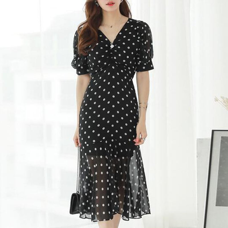 【dress】マーメイドワンピース　M25228