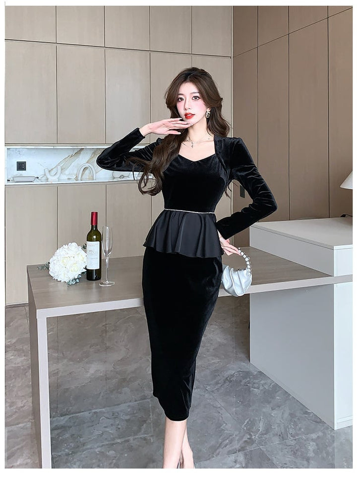 【dress】ドッキングデートワンピース　M18299