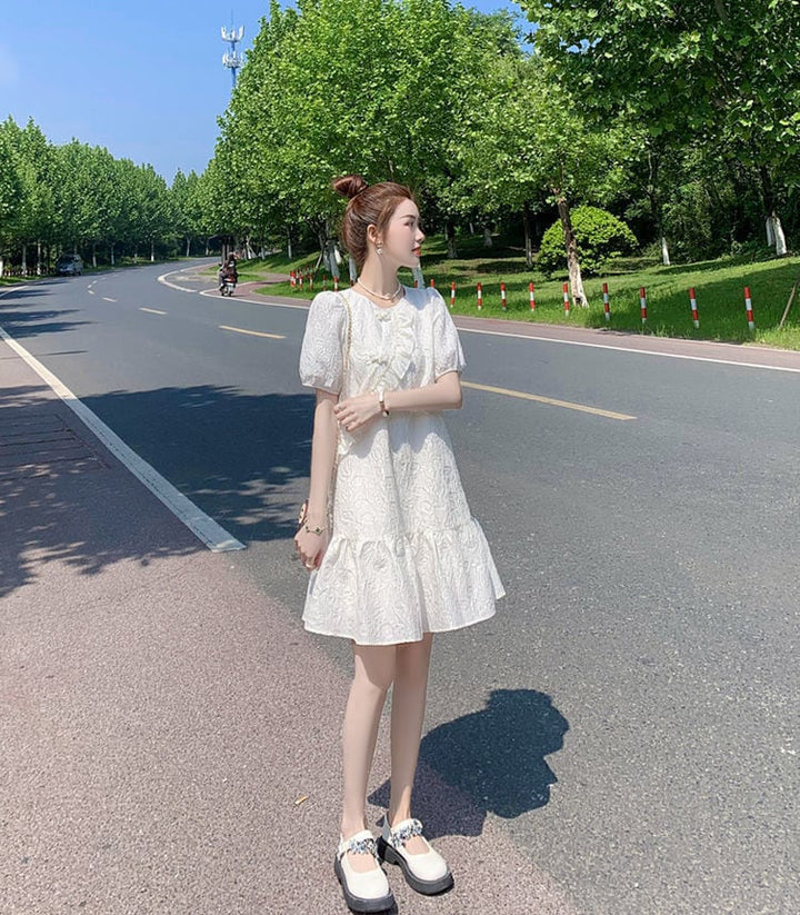 【dress】気質満点 エレガントオシャレデートワンピース　M16813