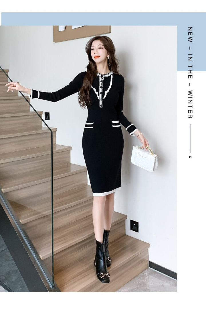 【dress】ニットワンピース　M18861