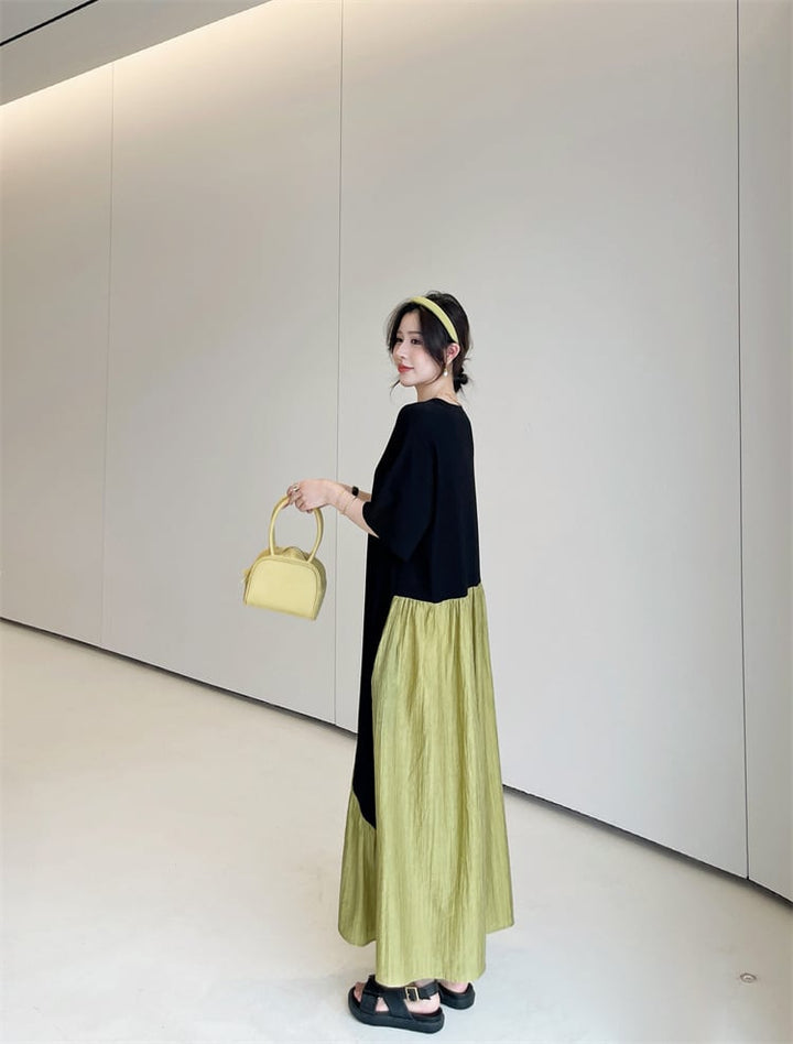 【dress】切り替えワンピース　M25159