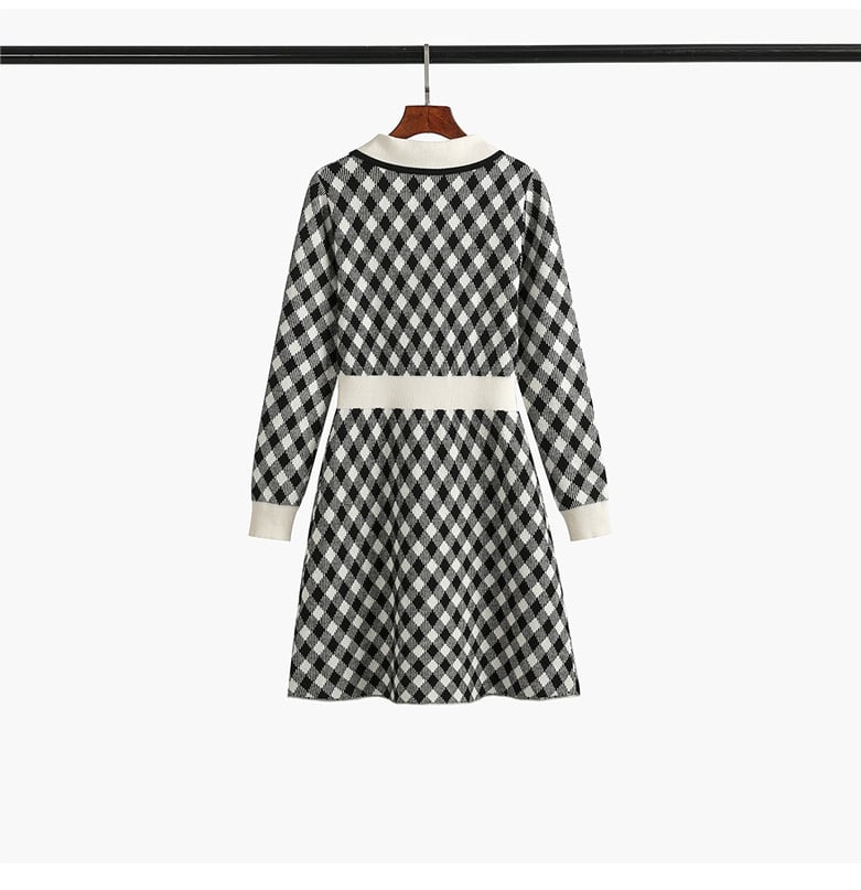 【dress】ニットワンピース　M25467