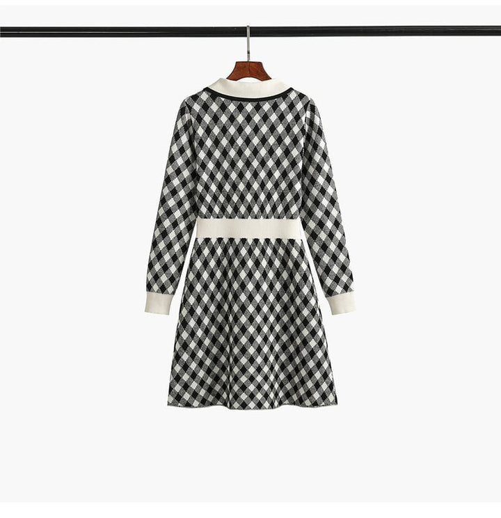 【dress】ニットワンピース　M25467