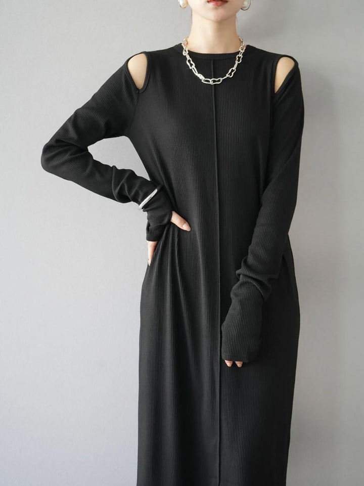 【dress】オフショルダーワンピース　M26626
