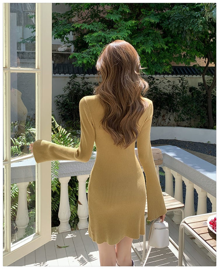 【dress】ニットワンピース　M25361