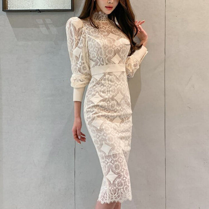 【dress】レースワンピース　M17108