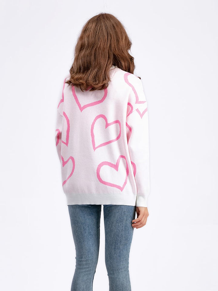 【tops】クルーネックニットセーター　M17833