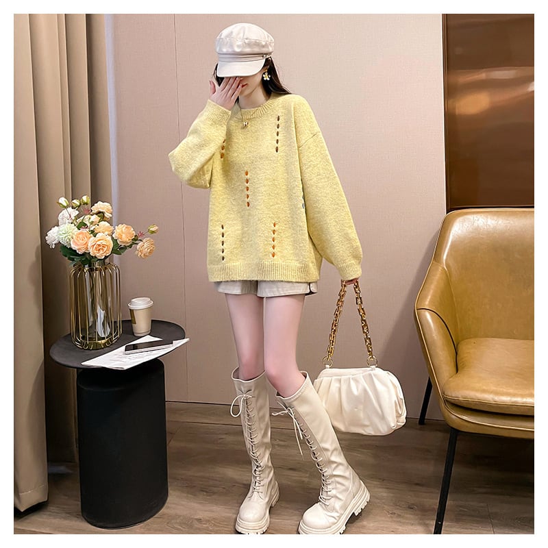 【tops】ニットセーター　M26464