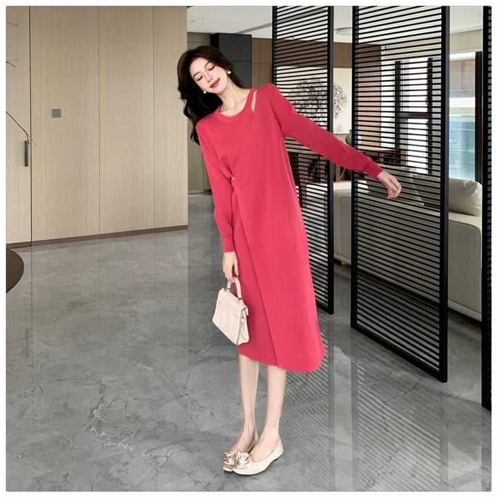 【dress】ニットワンピース　M26054