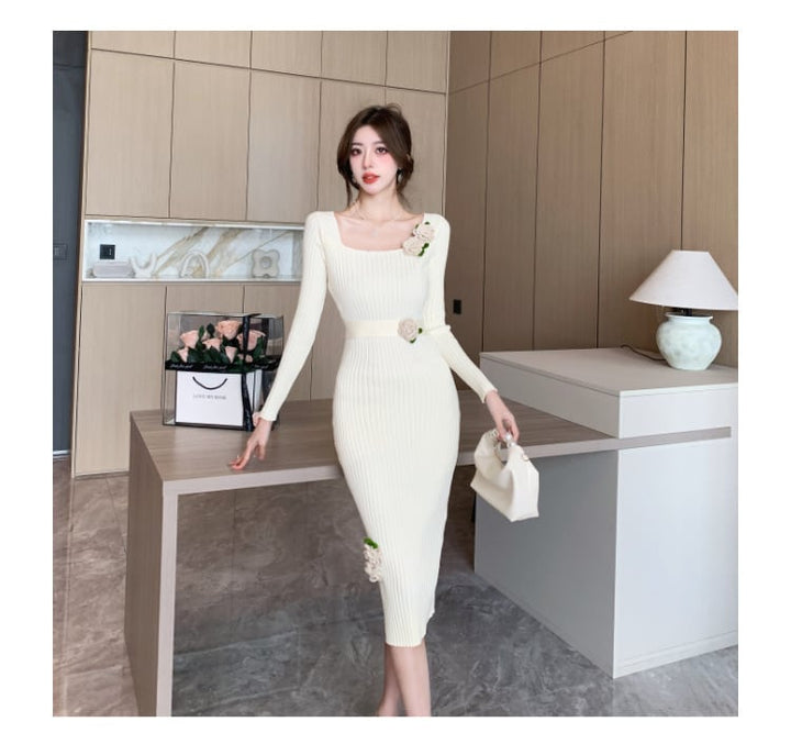 【dress】ニットワンピース　M18334