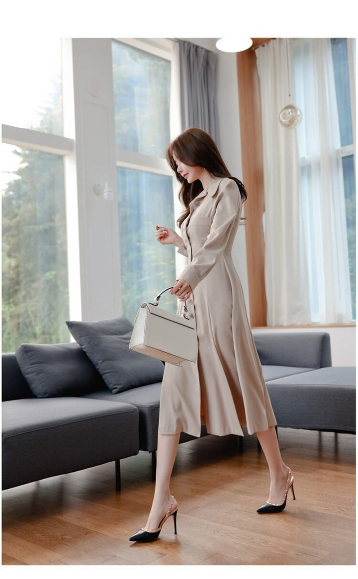 【dress】女性力を高める～OL、通勤デートワンピース　M17281