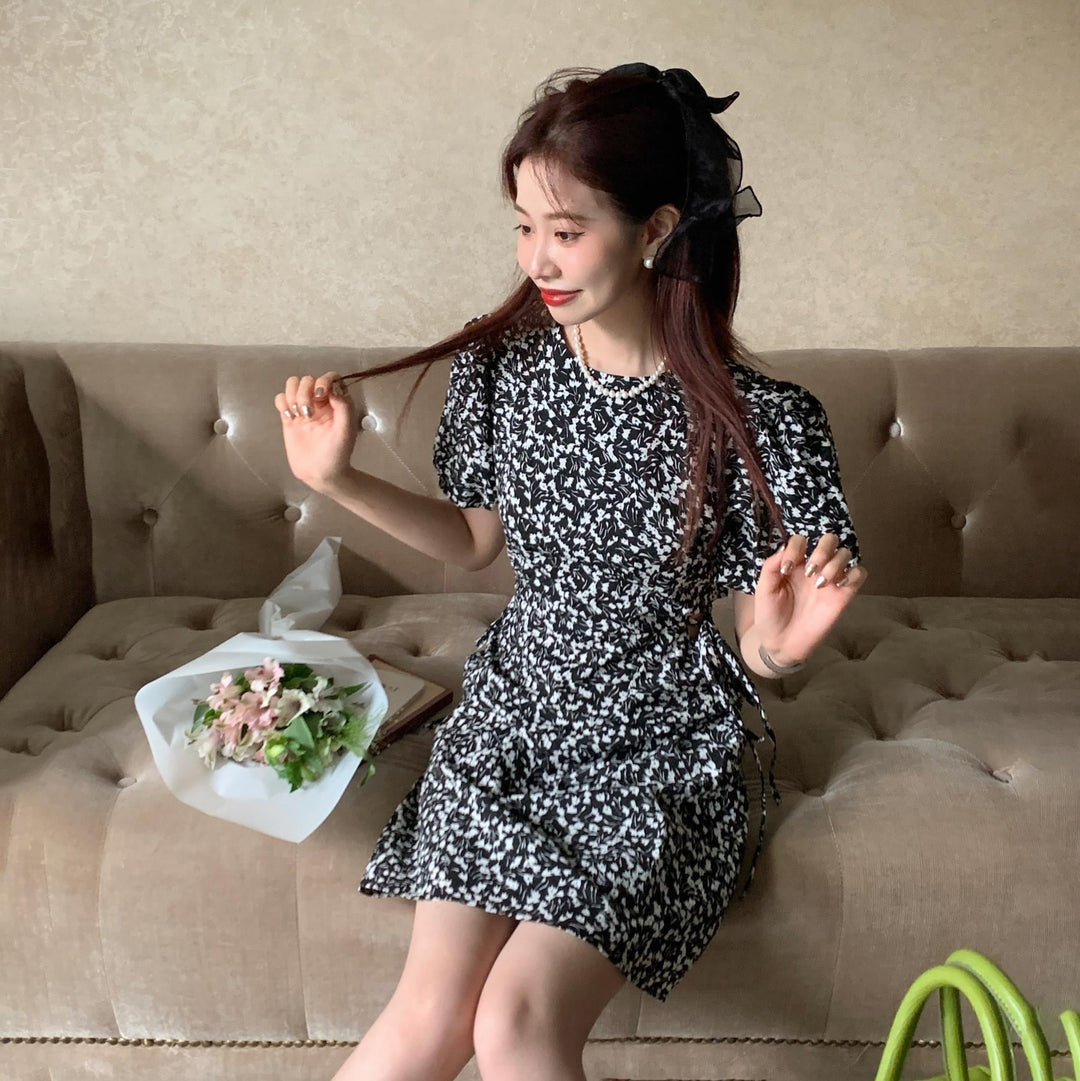 【dress】花柄ワンピース　M24870