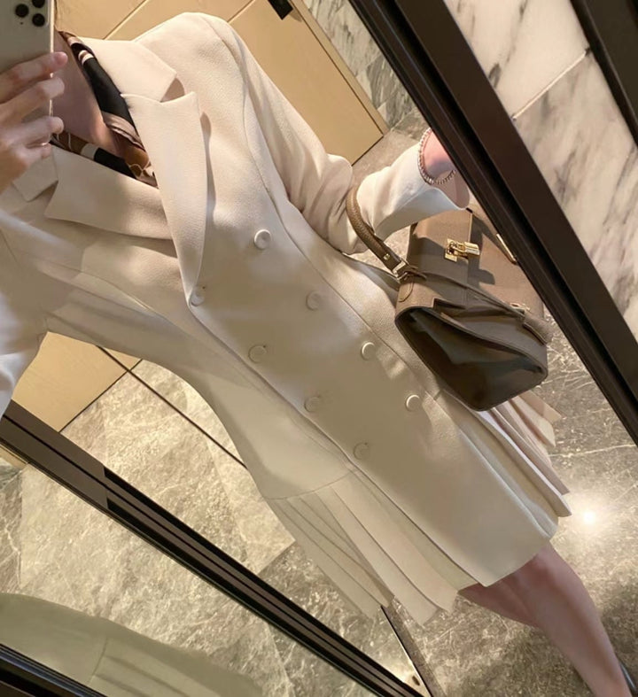 【dress】ダブルボタンワンピース　M27098
