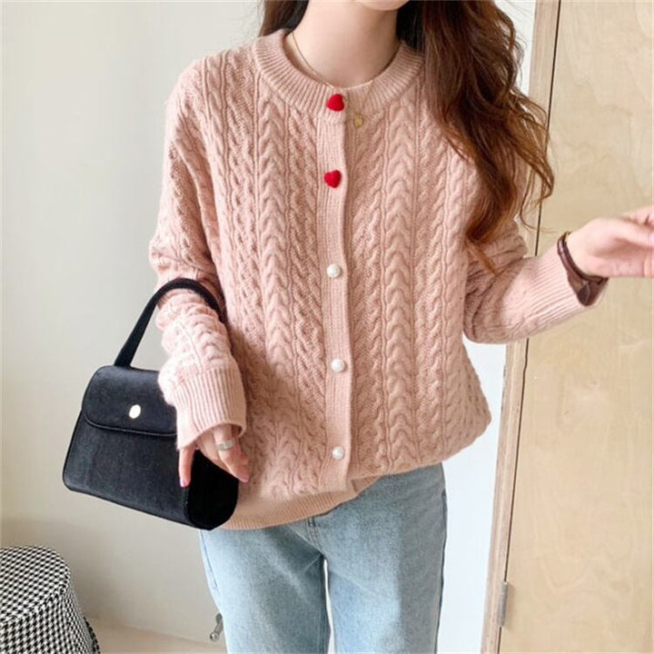 【outer】ニットカーデ　M25790