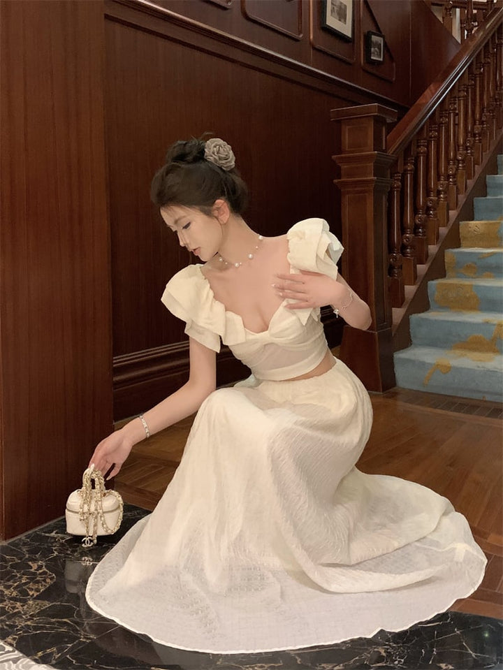 【dress】ウエストカットワンピース　M30042