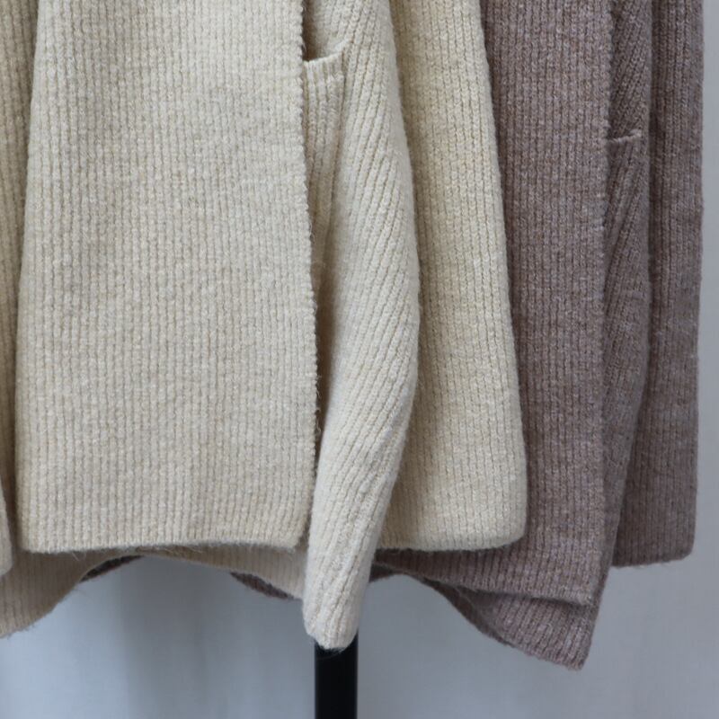 【outer】Vネックニットカーデ　M27589