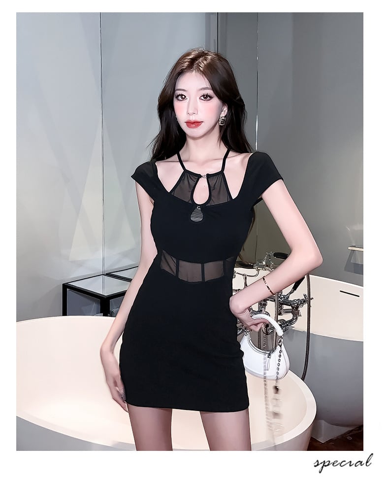 【dress】話題沸騰中 オシャレセクシーデートワンピース　M16795