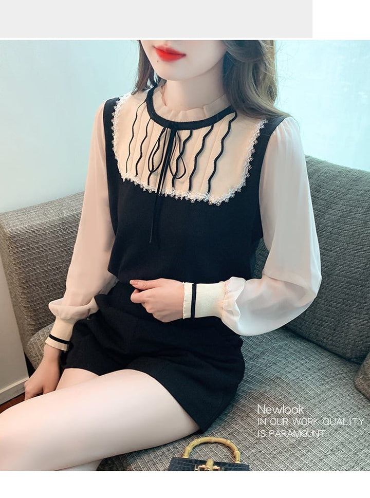 【tops】チュールシャツトップス　M20997