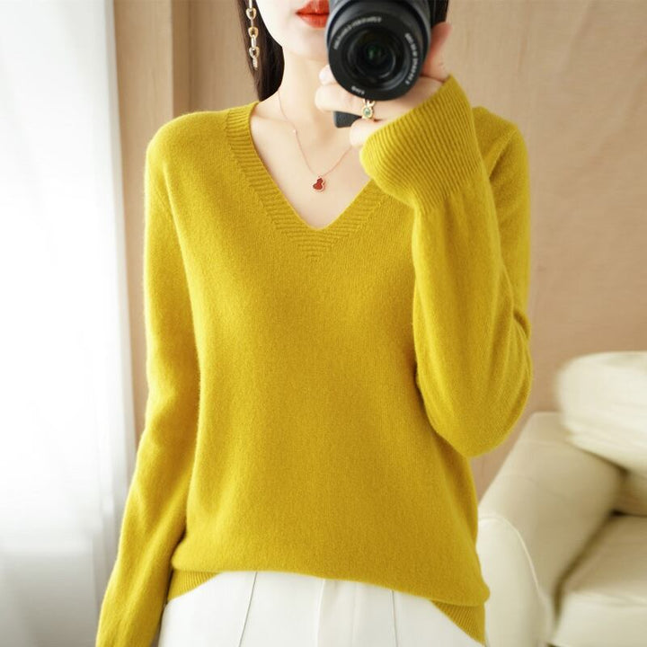 【tops】ニットプルオーバー　M19160