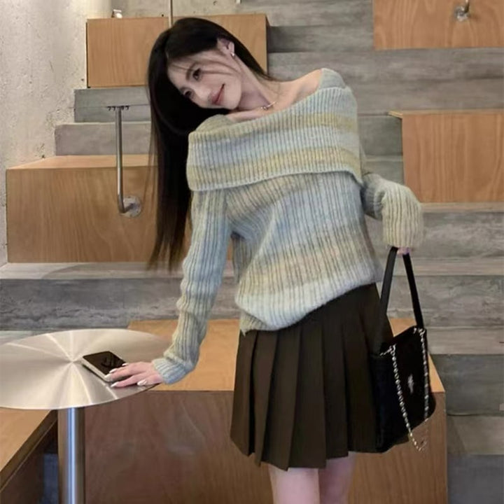 【tops】ニットトップス　M26840