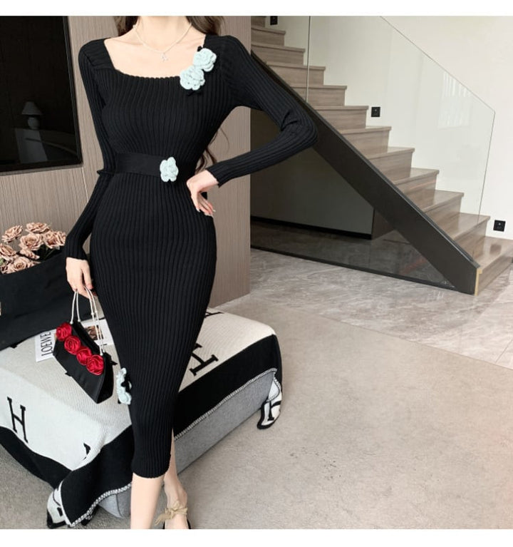 【dress】ニットワンピース　M18334