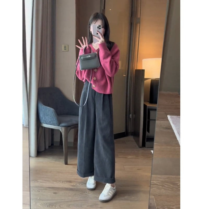 【outer】ニットカーデ　M25678