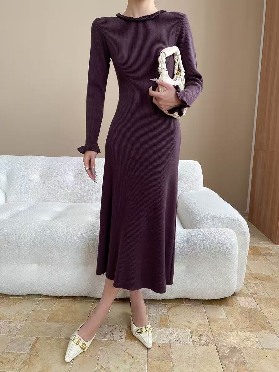 【dress】ニットワンピース  K0657