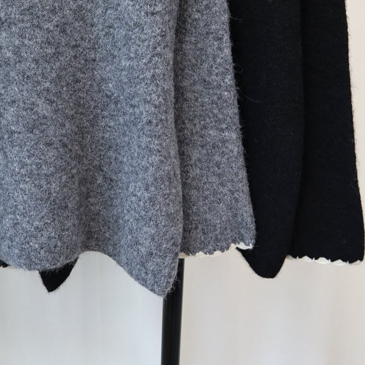 【tops】クルーネックニットセーター　M26859