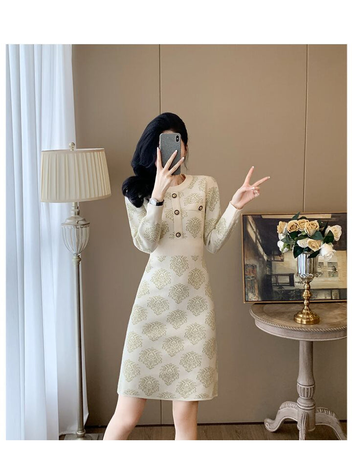 【dress】ニットワンピース　M27644