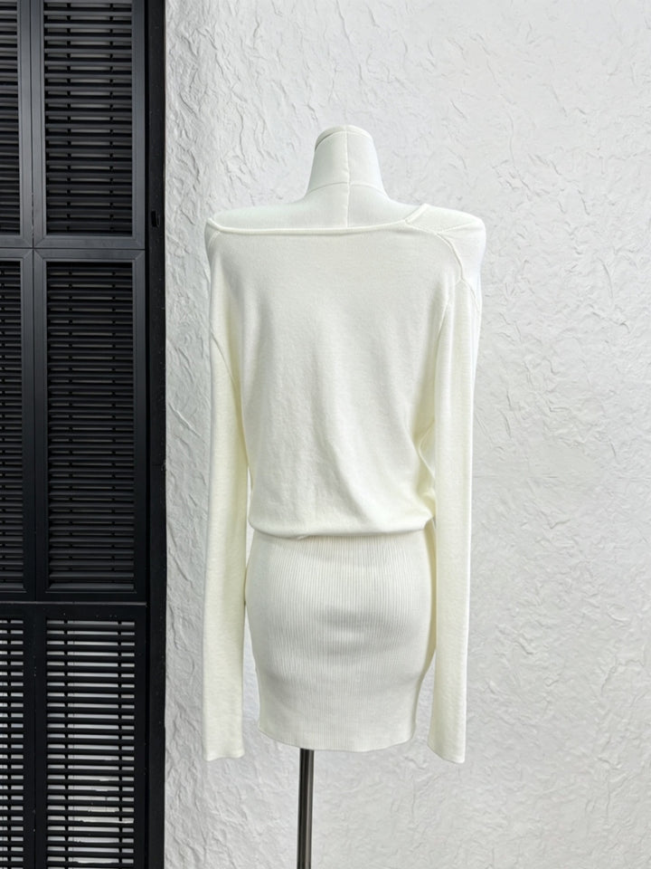 【dress】ワンショルダータイトワンピース Q9300