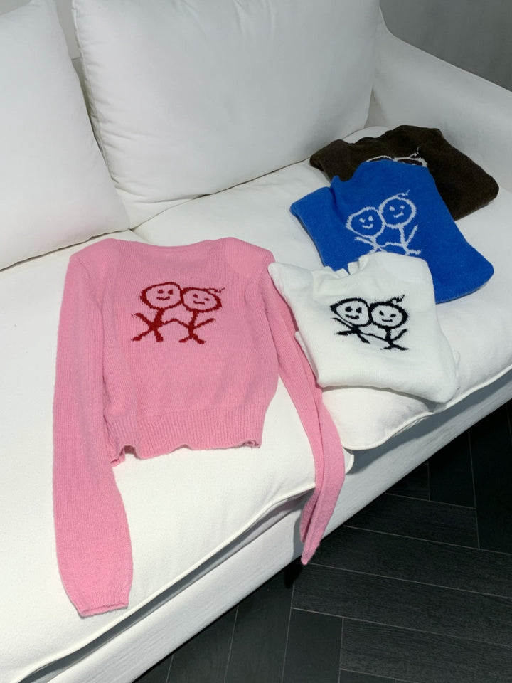【outer】4色展開ニットカーディガン Q9281