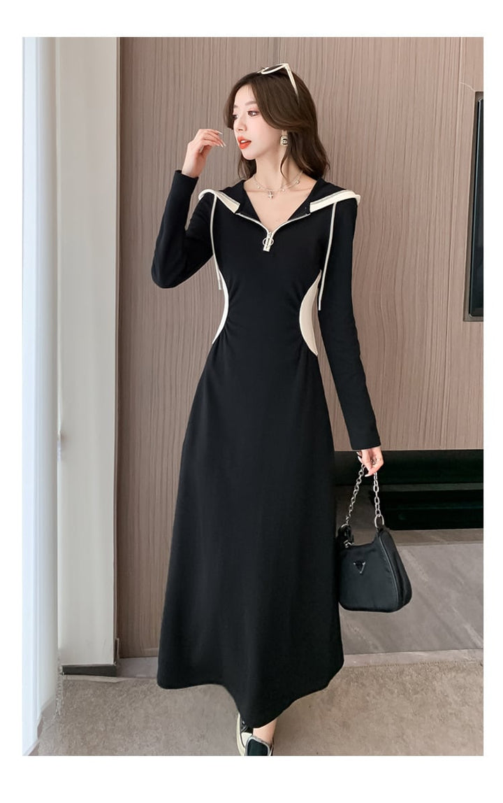 【dress】フード付きワンピース　M18282
