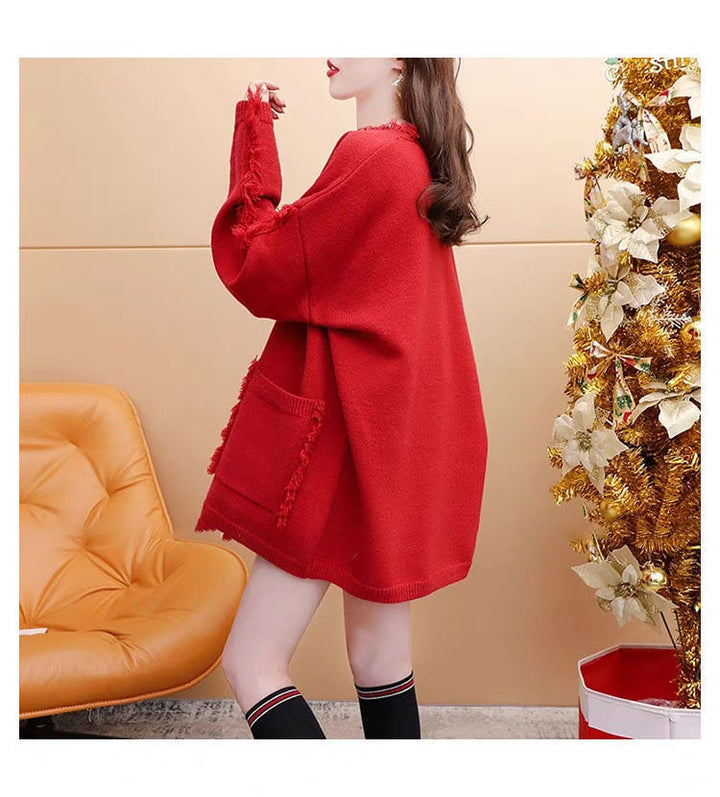 【tops】ニットセーター　M21349