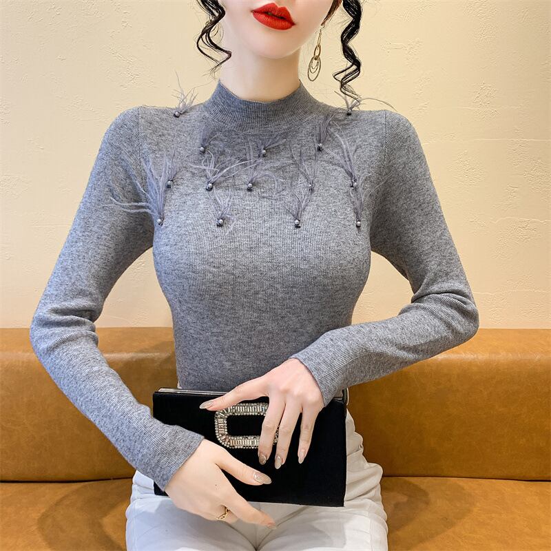 【tops】ニットトップス　M27701