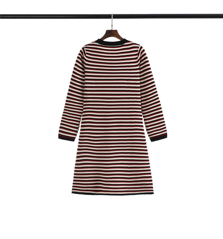 【dress】ボーダー柄ワンピース　M25482