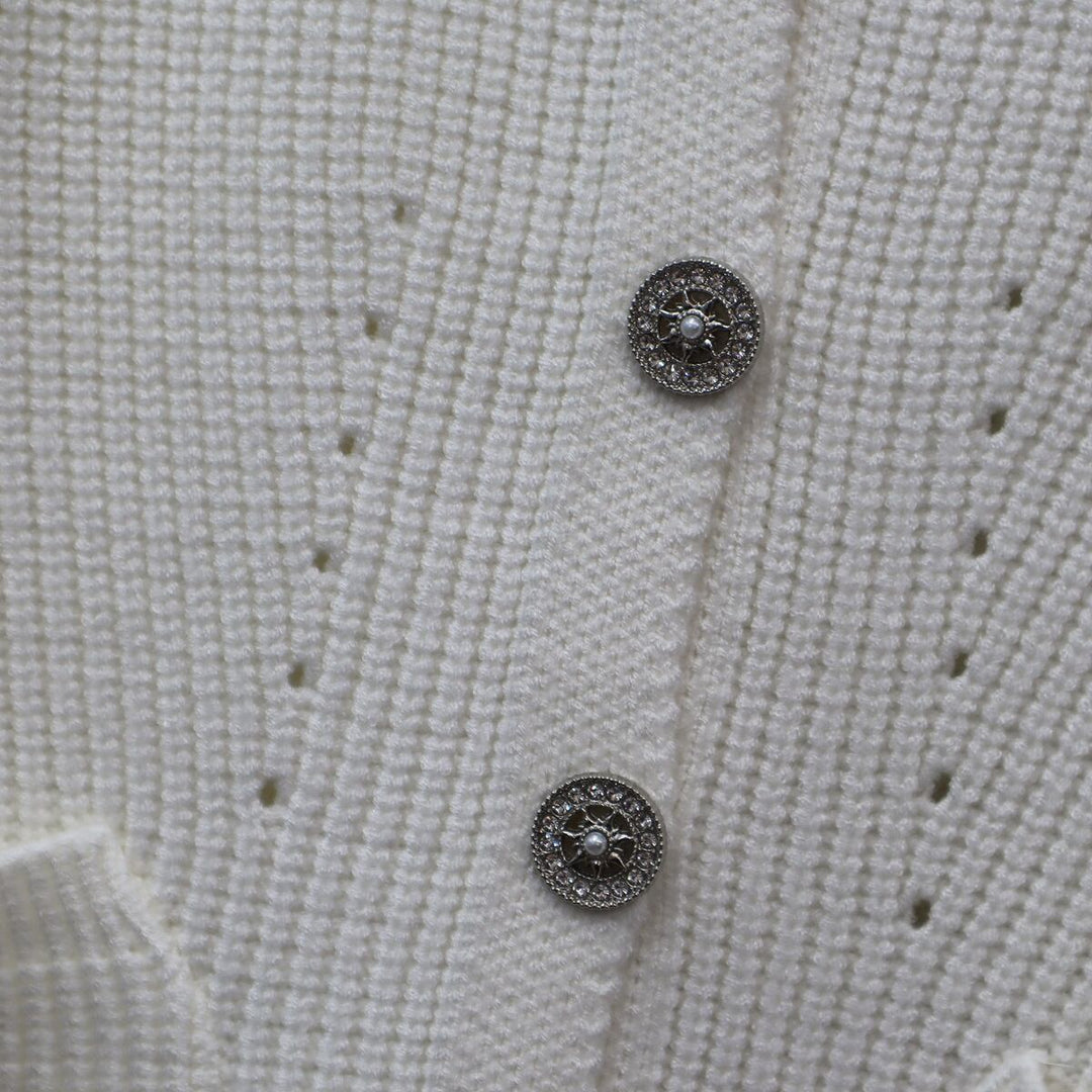 【outer】クルーネックニットカーデ　M27599