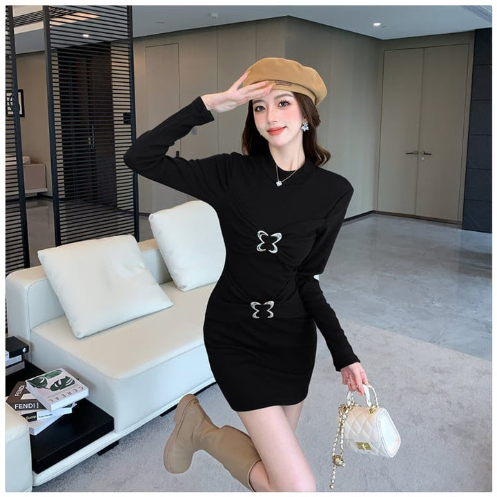 【dress】着瘦せワンピース　M27002