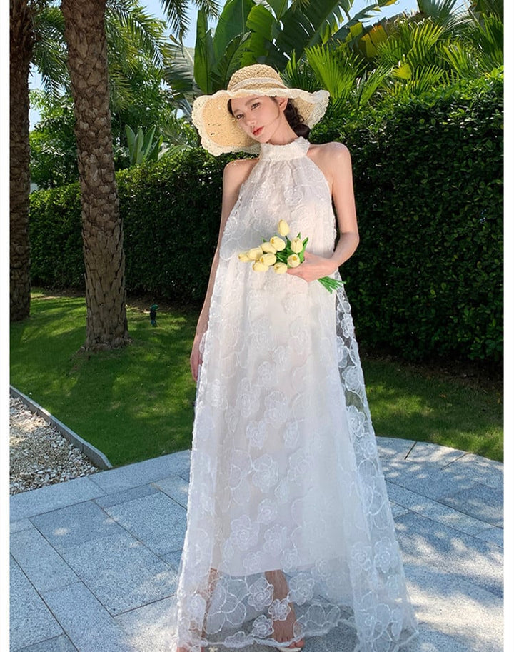 【dress】ホルターネックワンピース　M25290