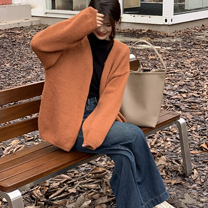 【outer】ニットカーデ　M27262