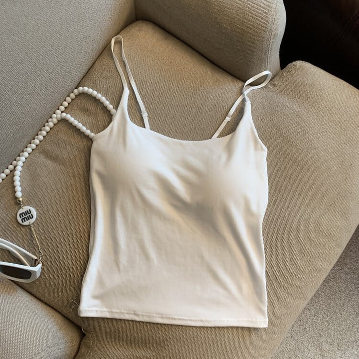 【tops】カップ付きキャミソール　M29523