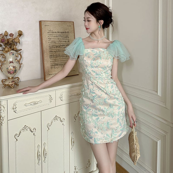 【dress】デートワンピース　M24197